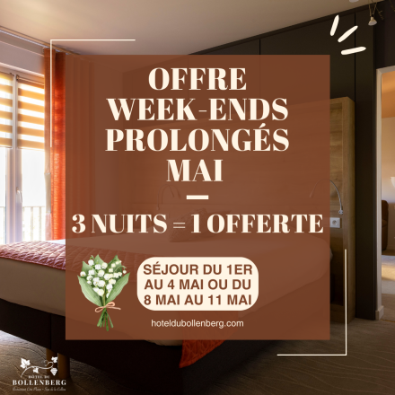 Offre Week-ends prolongés