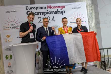 remise des prix championnat europe massage 