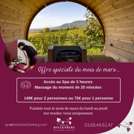 offre mars spa de la colline