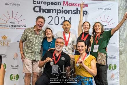 Massage "Elements" Médaille or Championnat Europe 
